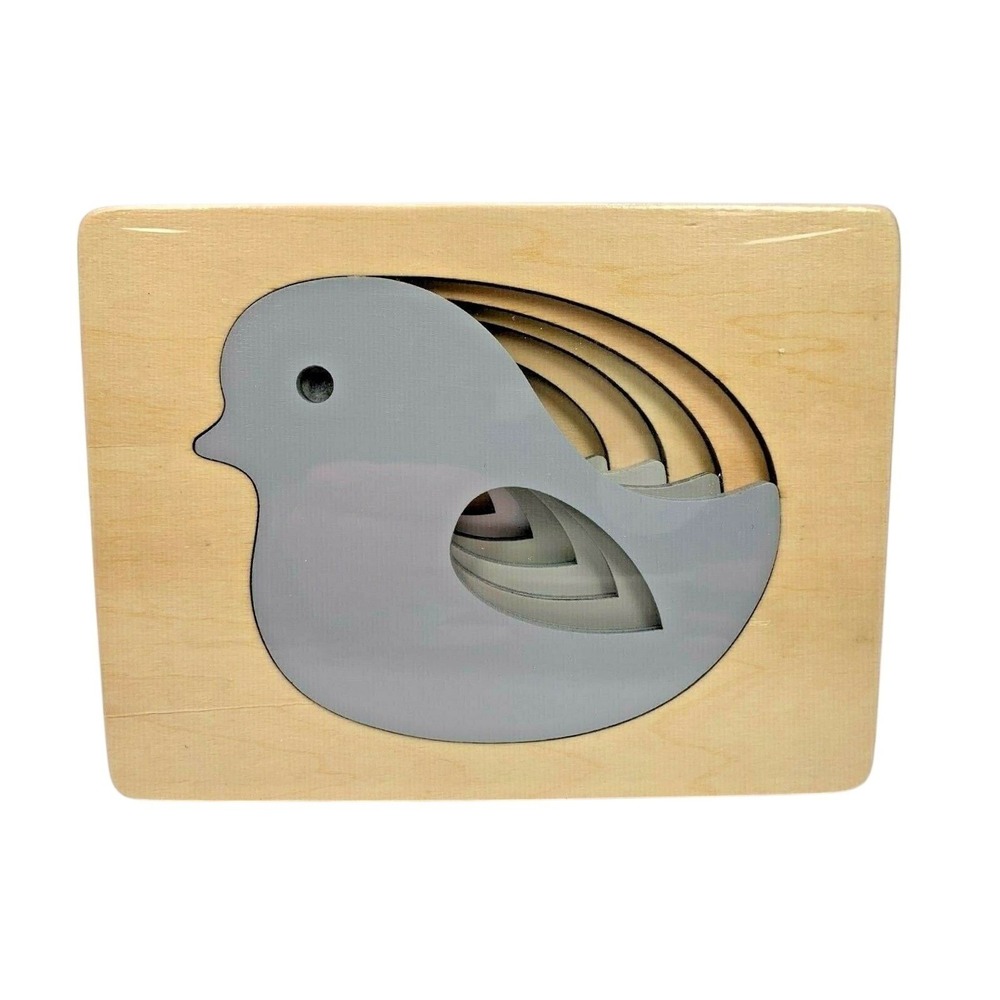 Hallmark‎ Baby Wood CHICK LAYERED PUZZLE Sealed